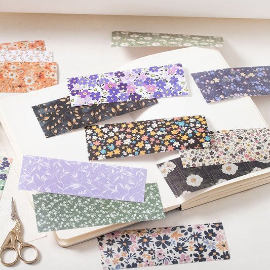 Those Flower Series Of Floral Sticker Sheets