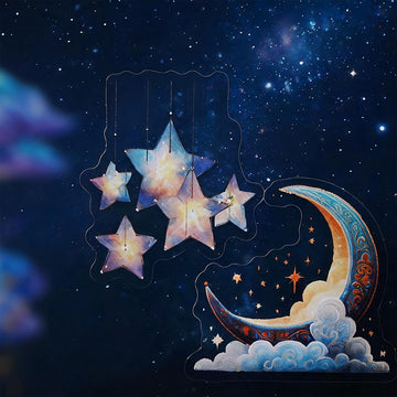 Clouds Stars Moon Series Stickers Pack