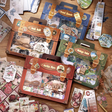 Portable Diary Series Scrapbooking Paper Pack