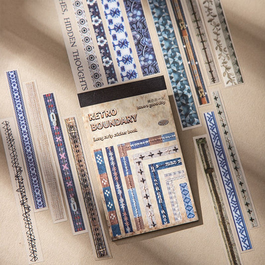 Vintage Border Series Base Sticker Book