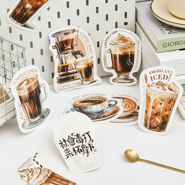 Half a Dream with a Cup of Coffee Shaped Postcards-TAHARA