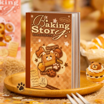 The Story of Baking Series PET Sticker Book