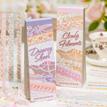 Handmade Exquisite Lace Sticker Sheets