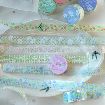 Small Garden Flower Event Series Tape