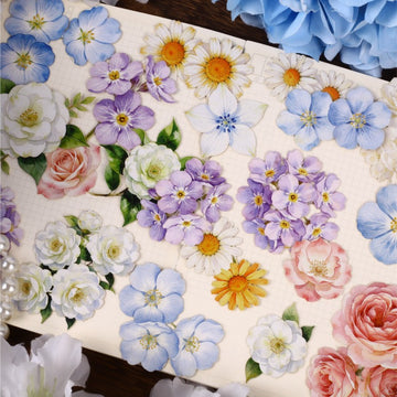 Shallow Floral Note Series Sticker Pack