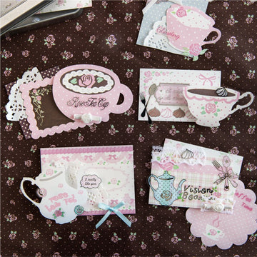 Rose Coffee House Series Sticker Pack