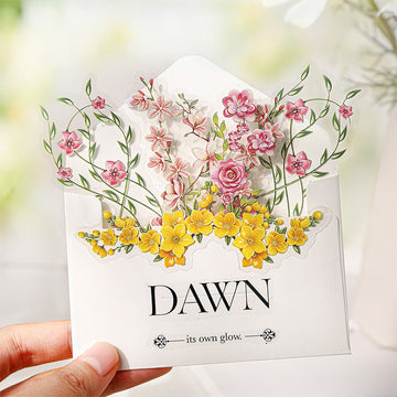 Flower Branch Porcelain Series Sticker Pack