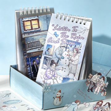 Listen To The Rain And Snow Series Sticker Book