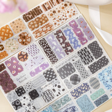 Texture Fragment Series Sticker Book