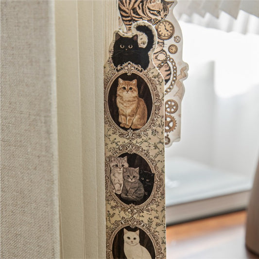 Cat Study Notes Series Special-shaped Boxed Bookmarks