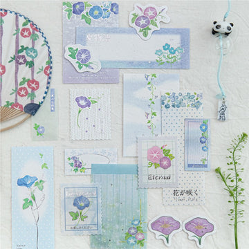 Flower Intent Letter Series Sticker Pack