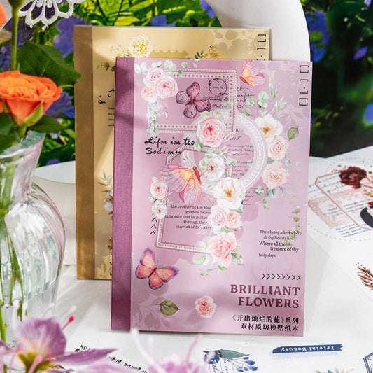 Blooming Brilliance series sticker book