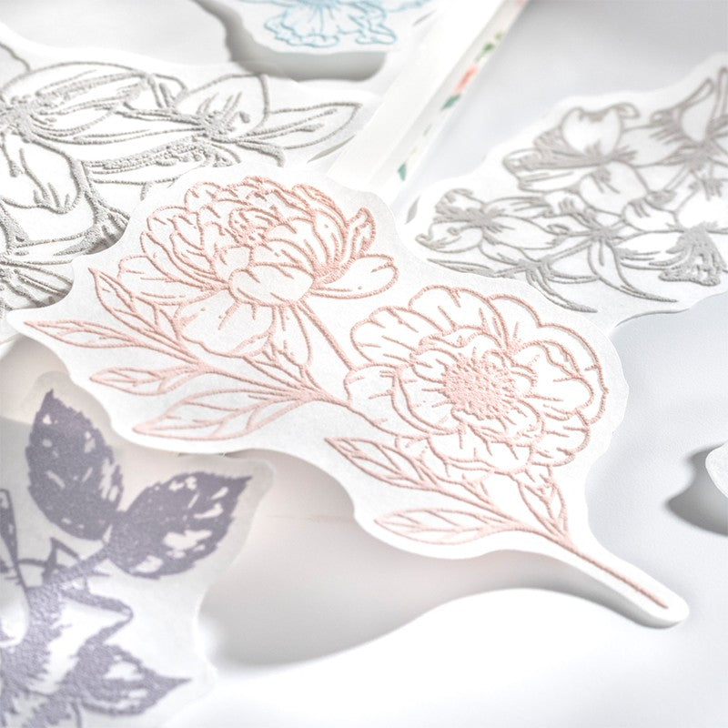 Hidden Blossoms 3D Sticker Series