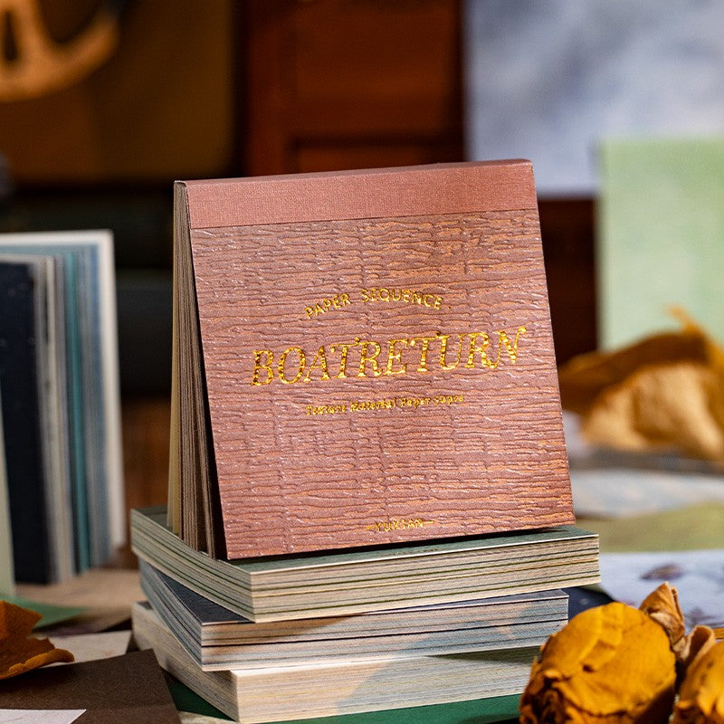 Paper Order Series Mixed-Material Mini Book