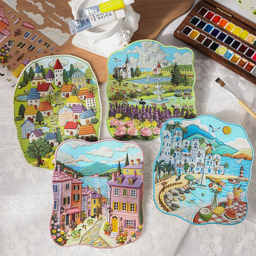 Journey Through Cmbroidery Series Sticker Pack