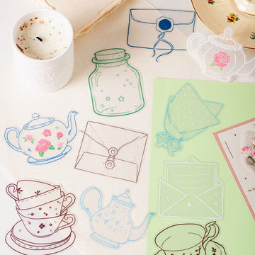 Tea Talk Diary Series Sticker Pack