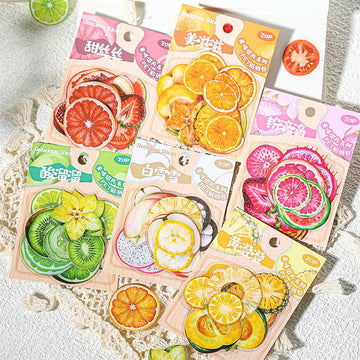Delicious Slices Series PET Sticker Pack