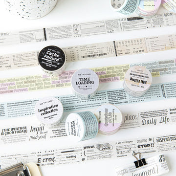 Message Sampling Series Tape