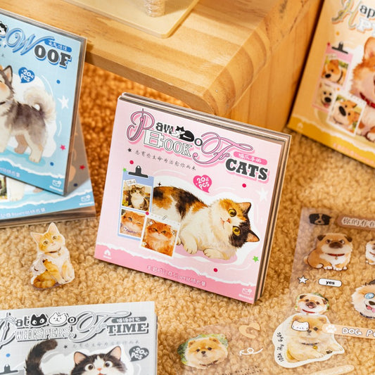 Furry Diary Series Sticker Book