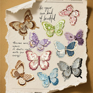 Butterfly Fluff Sticker Pack