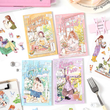 Chasing the Ordinary Series PET Sticker Book 20PCS