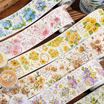 With the Flower Ode Series Tape