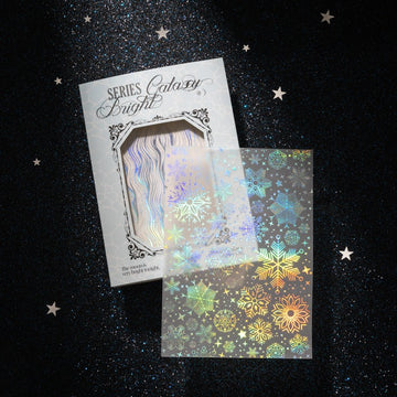 Galaxy Gleam Series Silver Foil Translucent Vellum Paper
