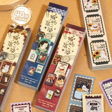 Cat Island Messenger Series Ticket Sticker Book