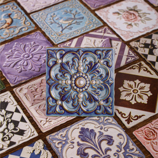 Relief Tile Series Sticker Pack