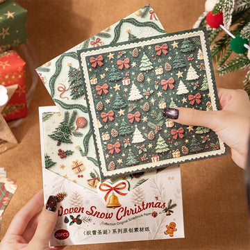Woven Snow Christmas Series Resource Package