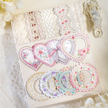 Lace Pattern Sticker Pack