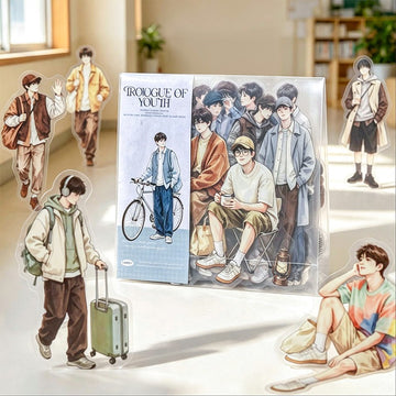 The Prologue Of Youth Series Retro Character Stickers