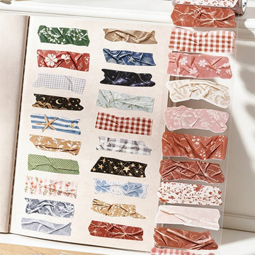 The Wrinkled Pages Series Pet Die-Cut Tape