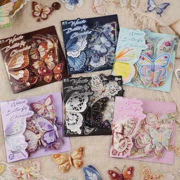 Weaving Butterfly Story  Series Sticker Pack
