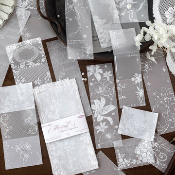 The Plain White Paper Corner Series Material Paper