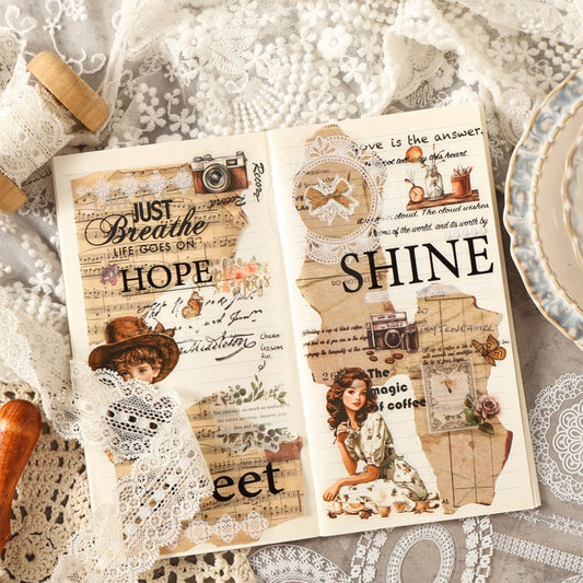 Lace Note Series Sticker Book