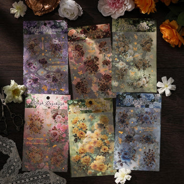 Windowside Flower Collection Series Sticker Pack