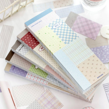 Dot Obsessed Lightly Retro Collage Notepad