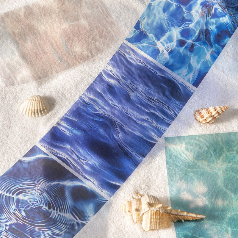 Whispering Waves Series Large Scenic Washi Tape