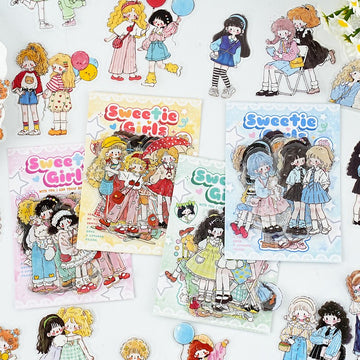 Cute Power Girl Series Sticker Pack