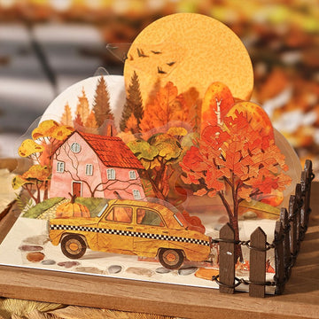 Autumn Handicrafts Series PET Sticker Pack
