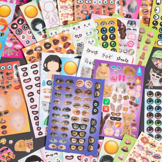 Creative Funny Expression Series Sticker Book