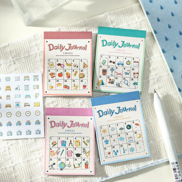 Daily Journal Series Sticker Book