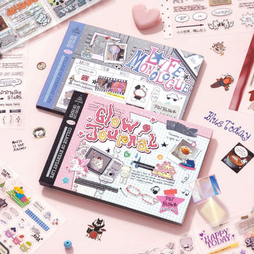 M5 Foldable Series Original Character Stickers Booklet