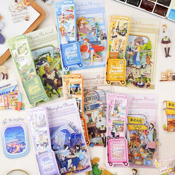 Traveling Through Time Series Sticker Pack