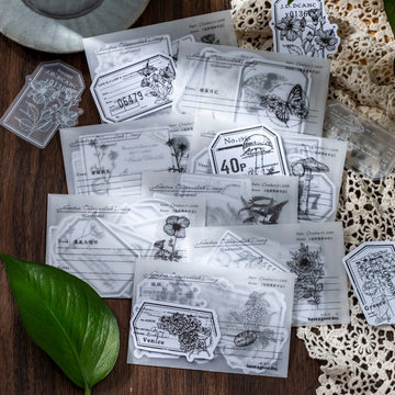 Garden Observation Diary Series Sticker Pack