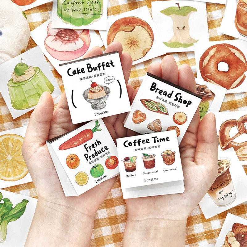 Delicious Collection Notepad 100Pcs