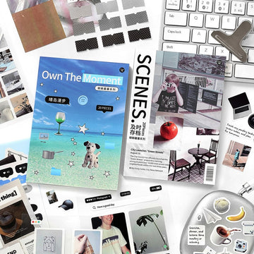 Morning and Night Series Sticker Book 20Pcs