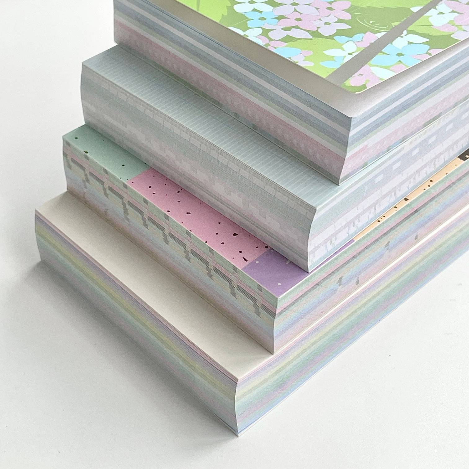 Thickened basic writing notebook for note-taking notes