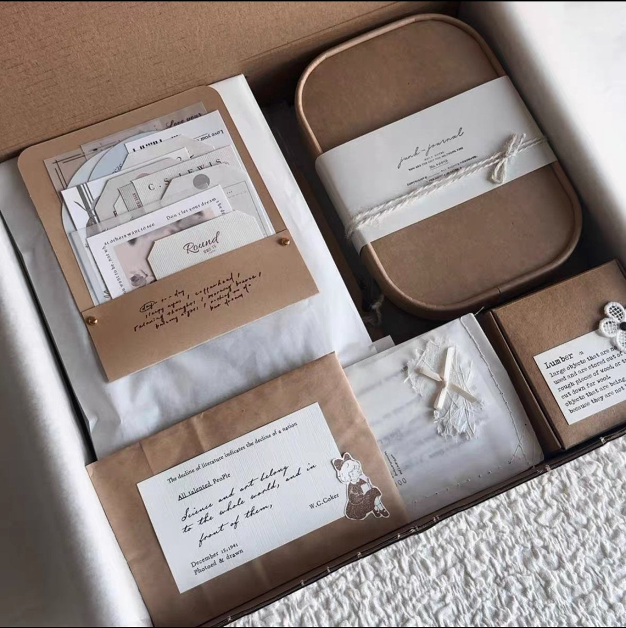 Mix and match high-end material paper sticker packs